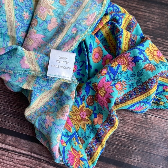 HELLO MOLLY | Boho floral tiered maxi skirt - Picture 9 of 9